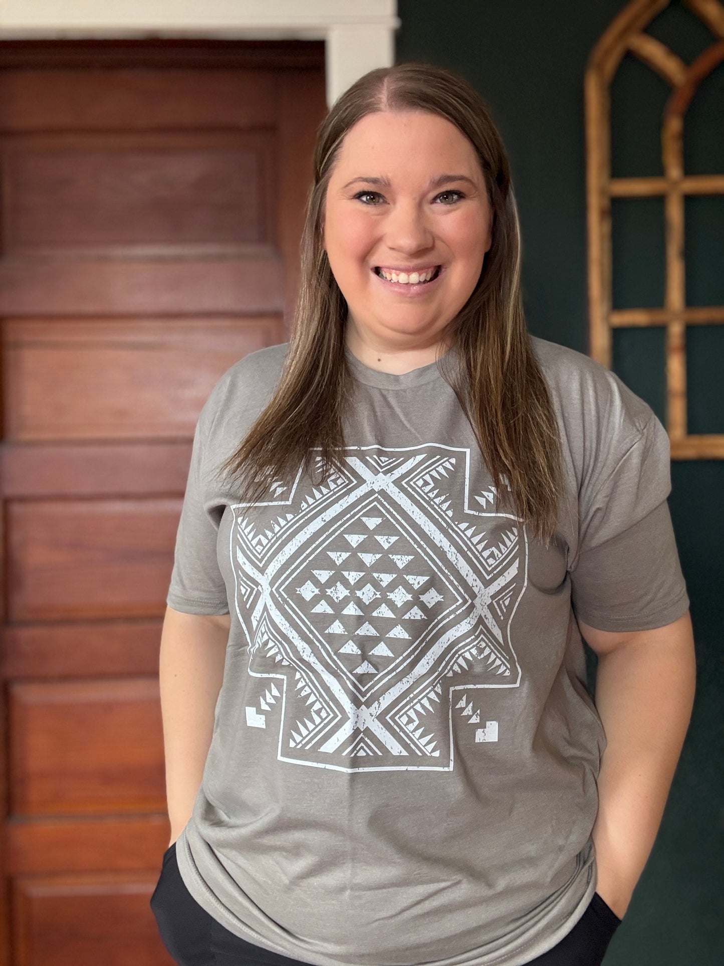 AZTEC PRINT TEE