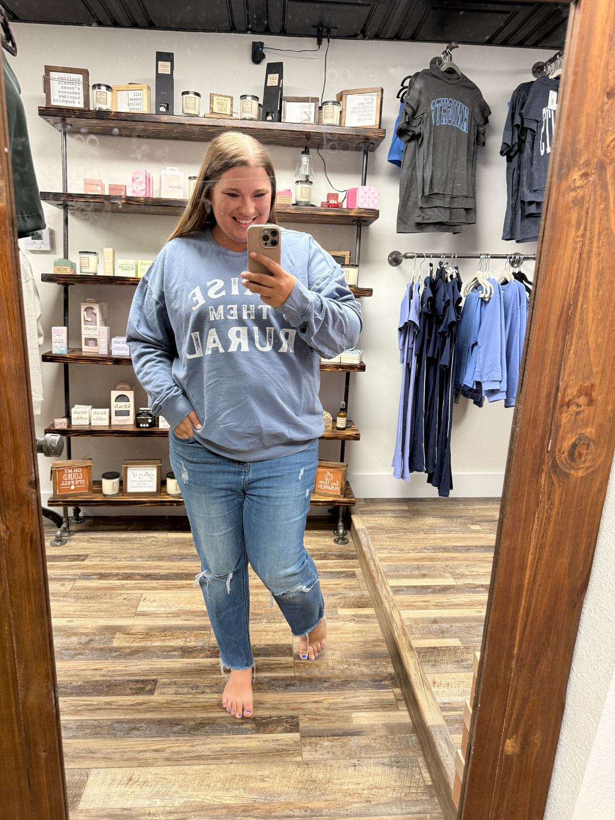 RAISE THEM RURAL 2.0 CREWNECK
