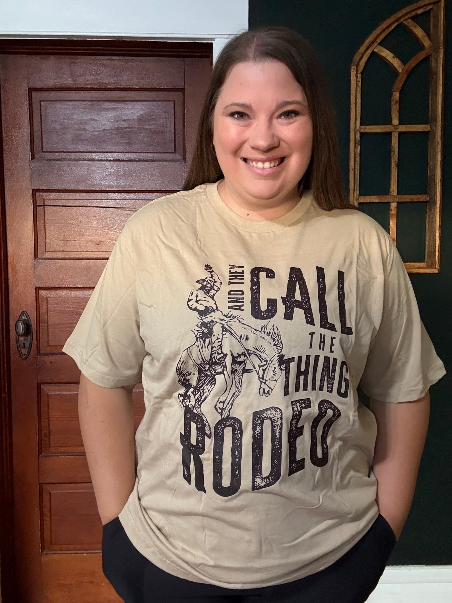 THEY CALL THE THING RODEO TEE