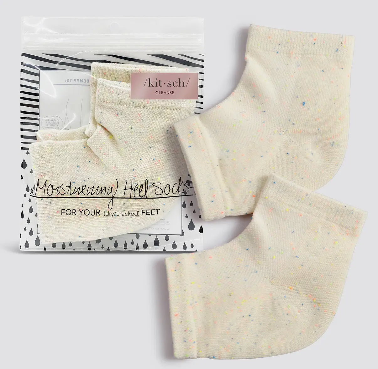 KITSCH MOISTURIZING HEEL SOCKS