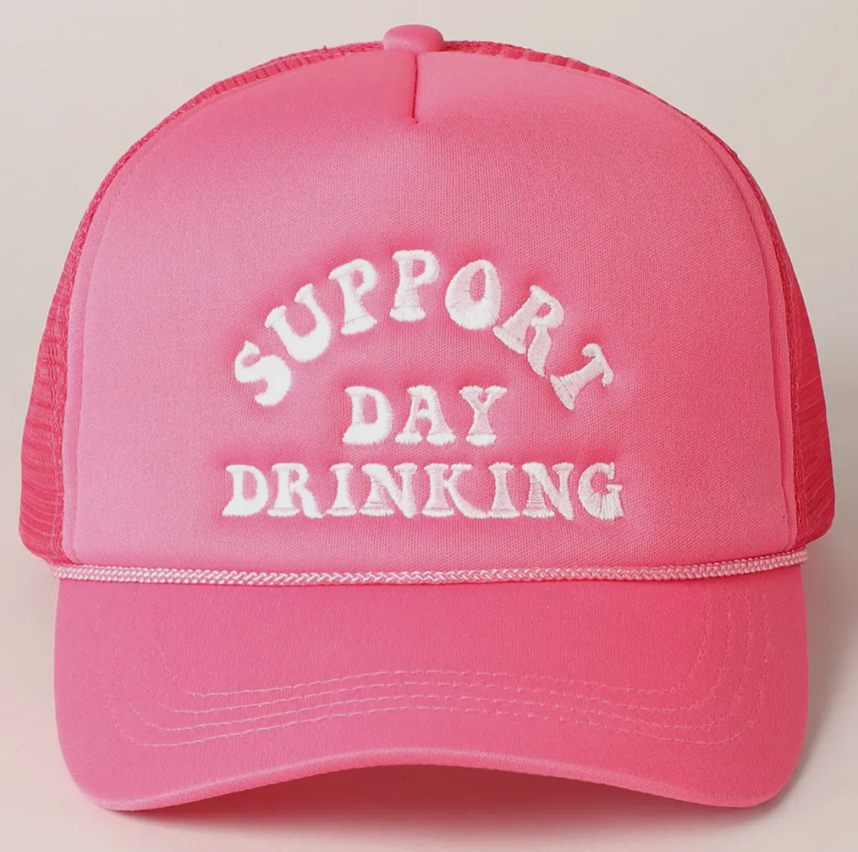 PINK SUPPORT DAY DRINKING HAT