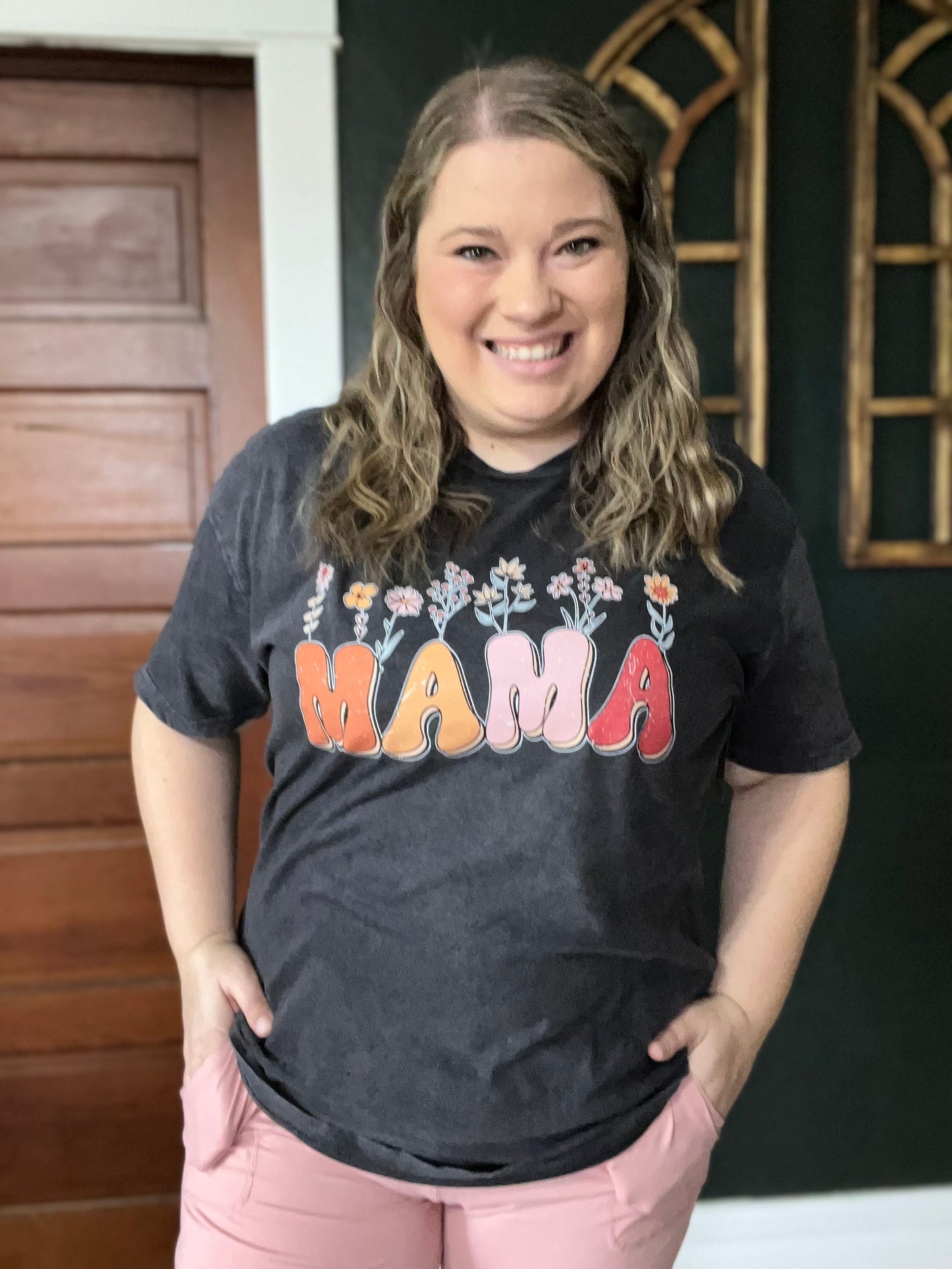 VINTAGE FLORAL MAMA TEE