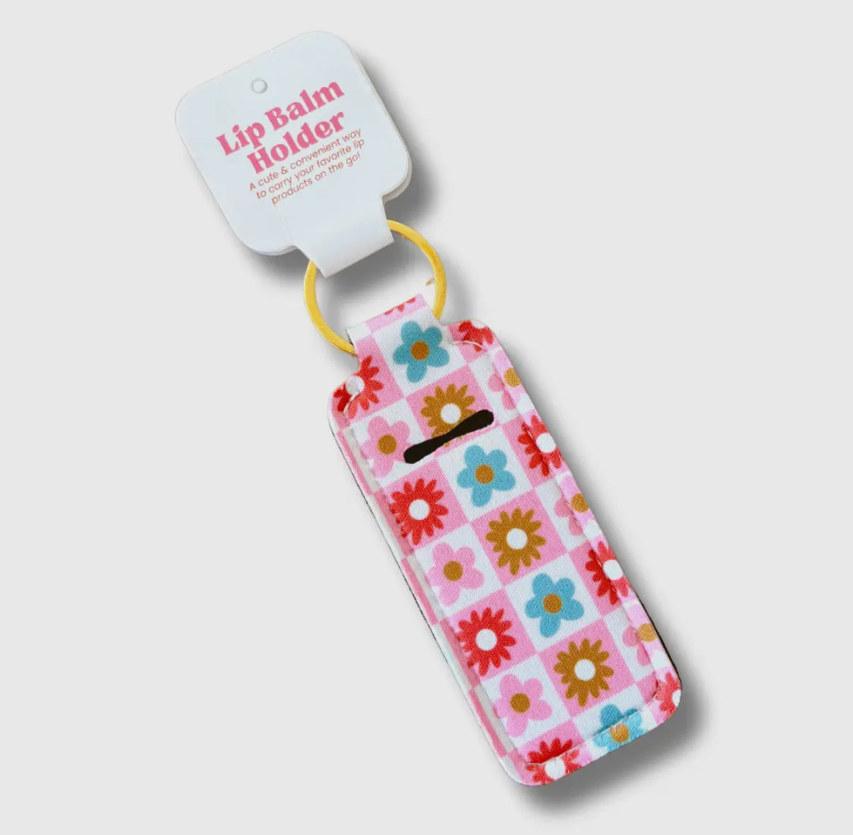 LIP BALM KEYCHAIN HOLDER - MWB