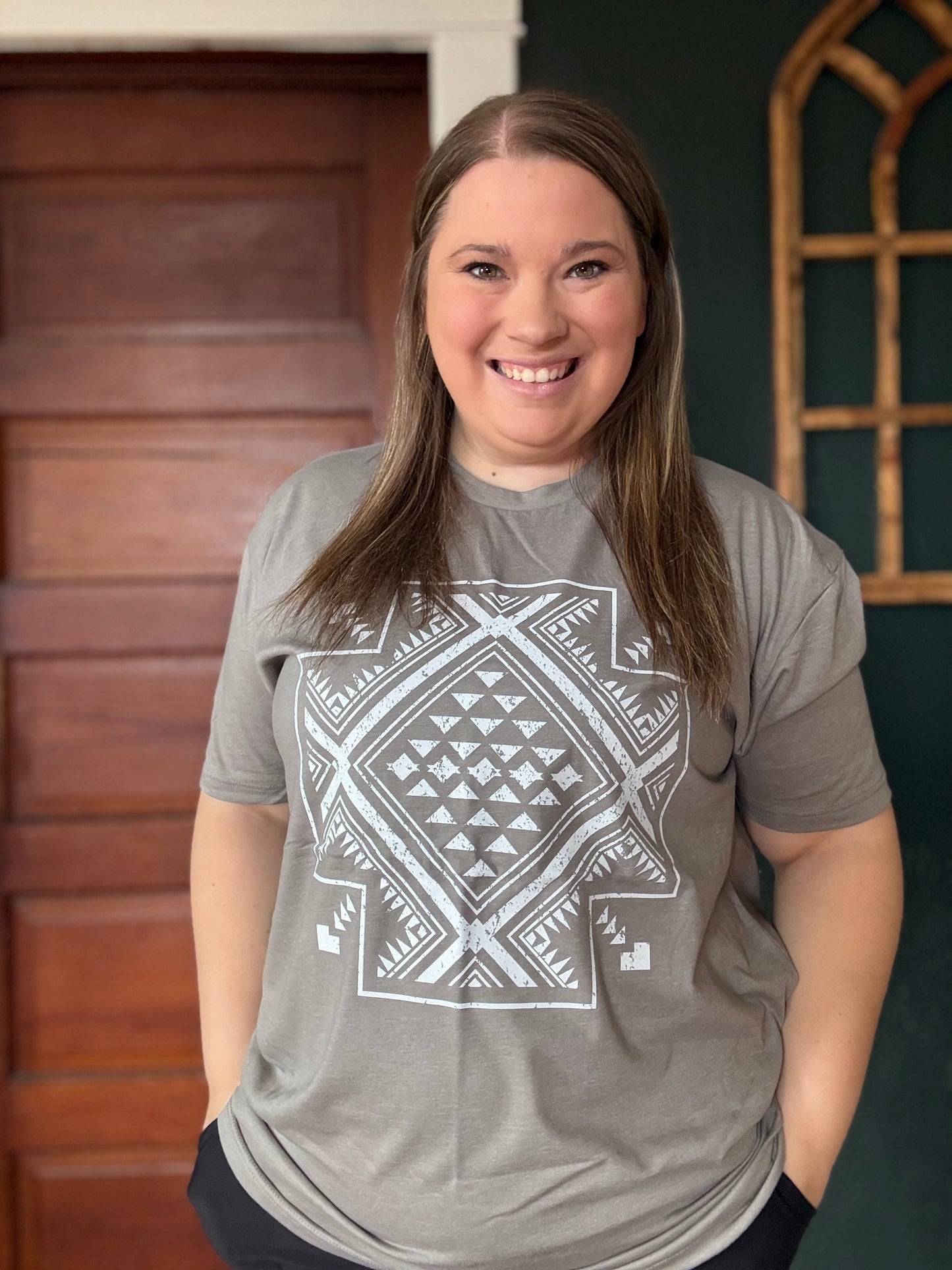 AZTEC PRINT TEE