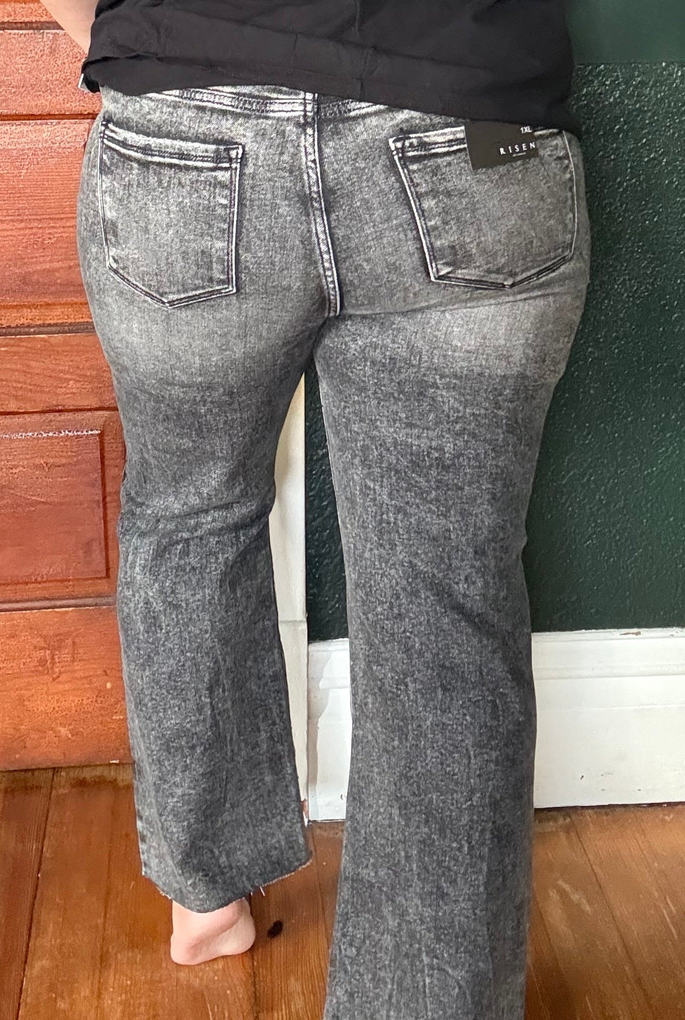 RISEN: HIGH RISE CROP STRAIGHT RDP5448X