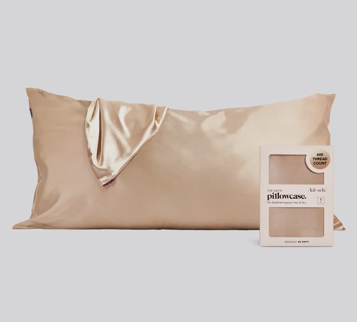 KITSCH SILK PILLOWCASE KING - MWB