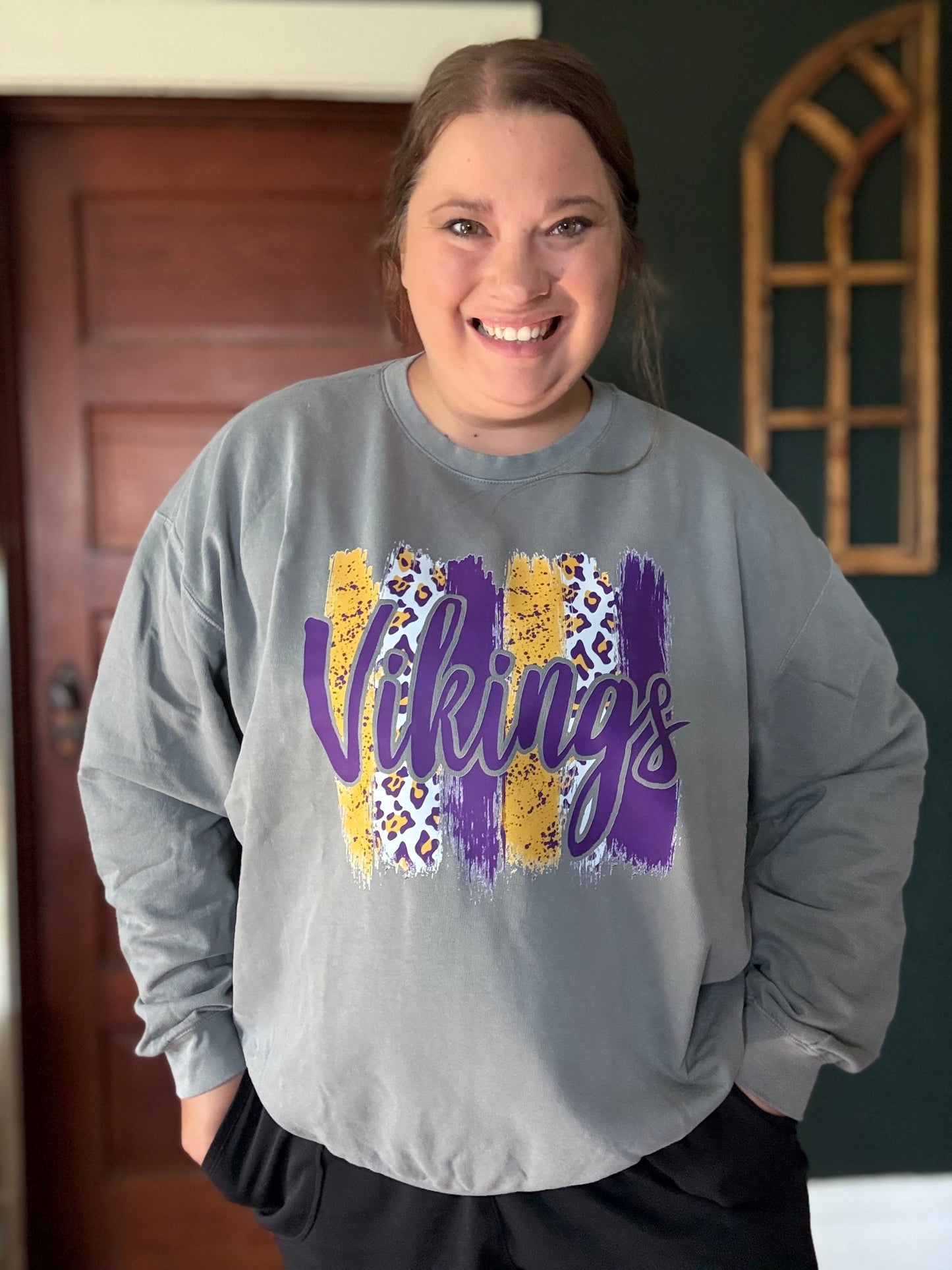 WILD ABOUT THE VIKINGS CREWNECK
