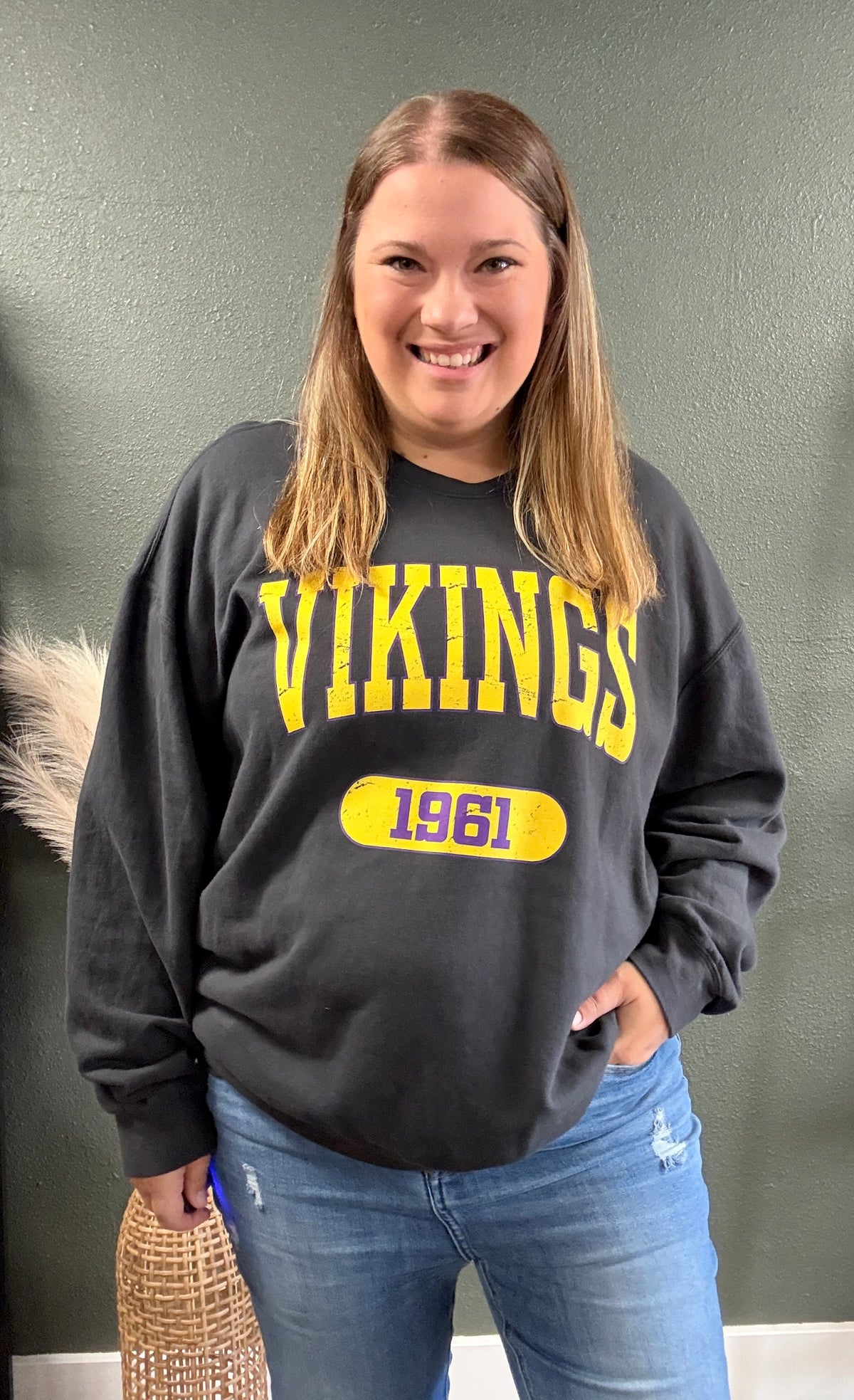 VIKINGS 1961 CREWNECK
