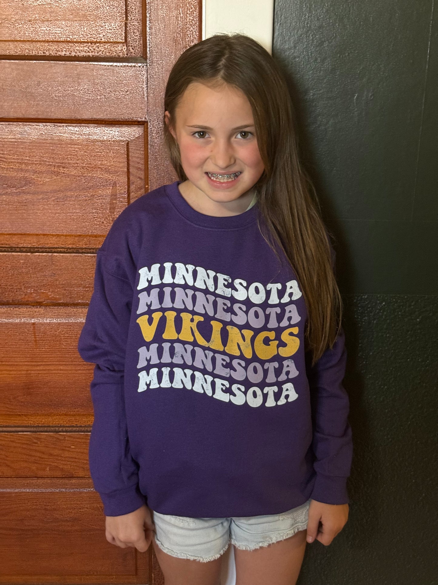 YOUTH MINNESOTA VIKINGS CREW