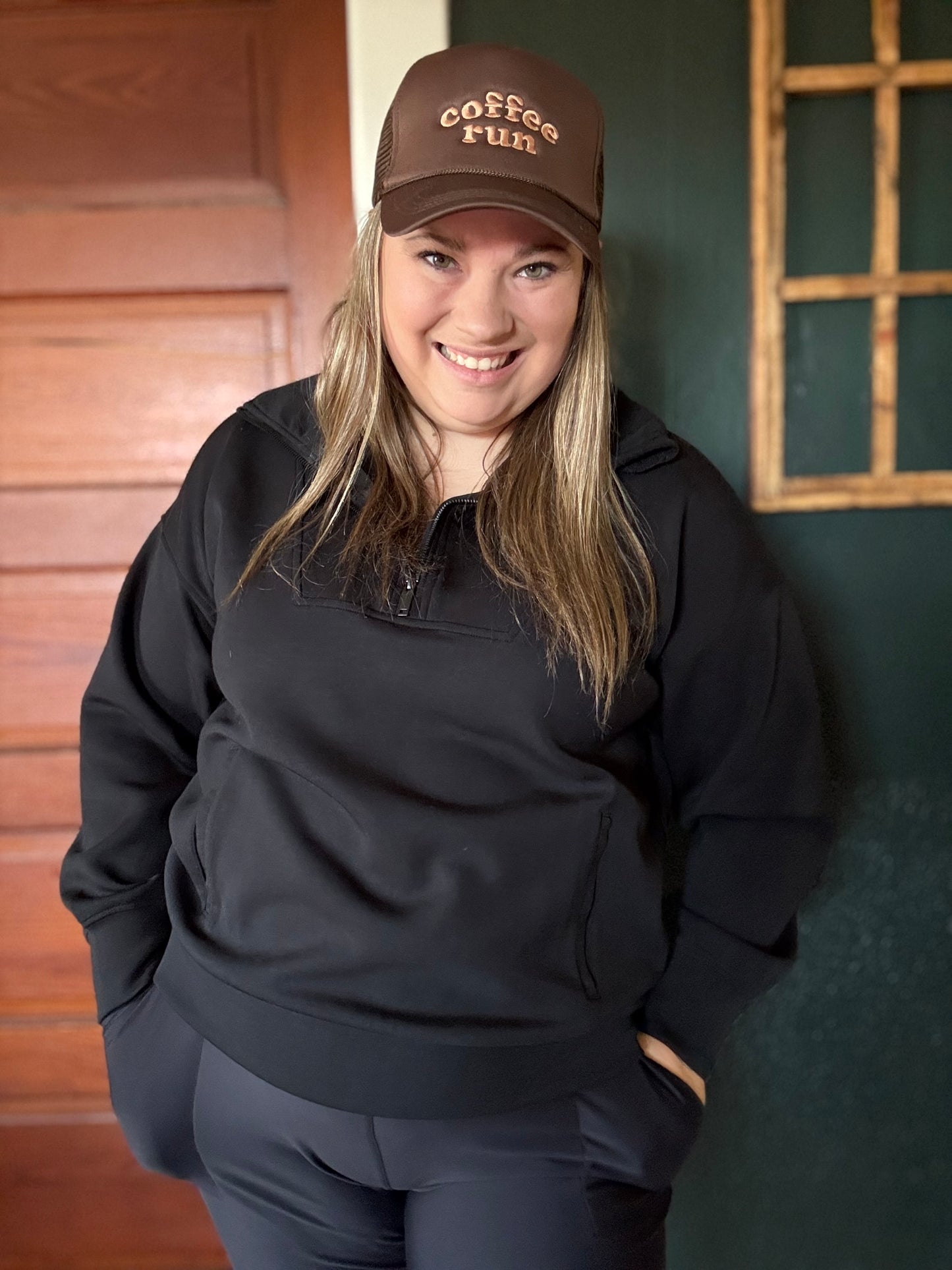 COFFEE RUN HAT BROWN