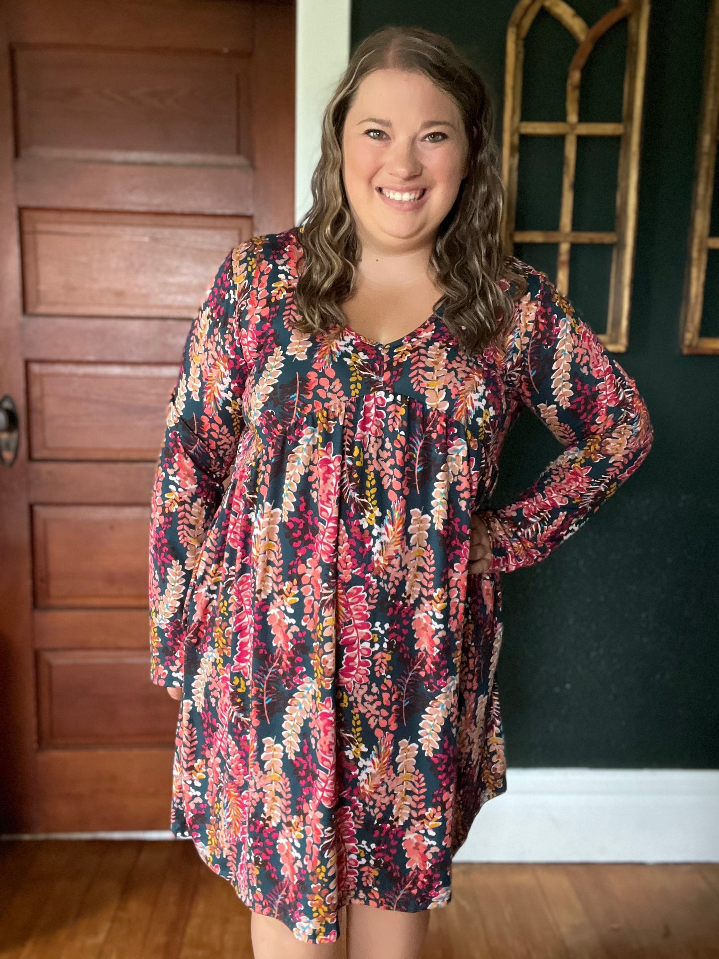 VINTAGE FLORAL DRESS