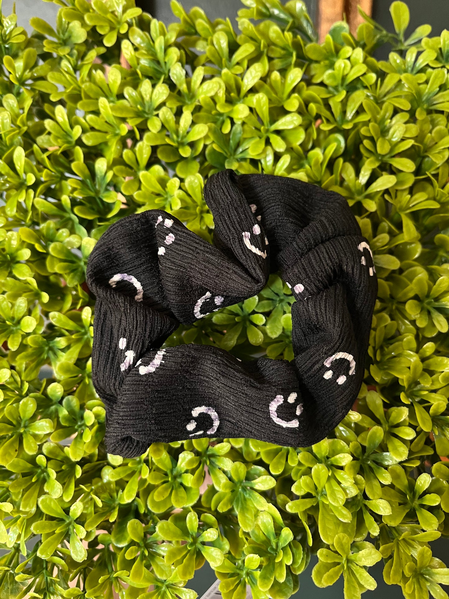 Smiley Scrunchie