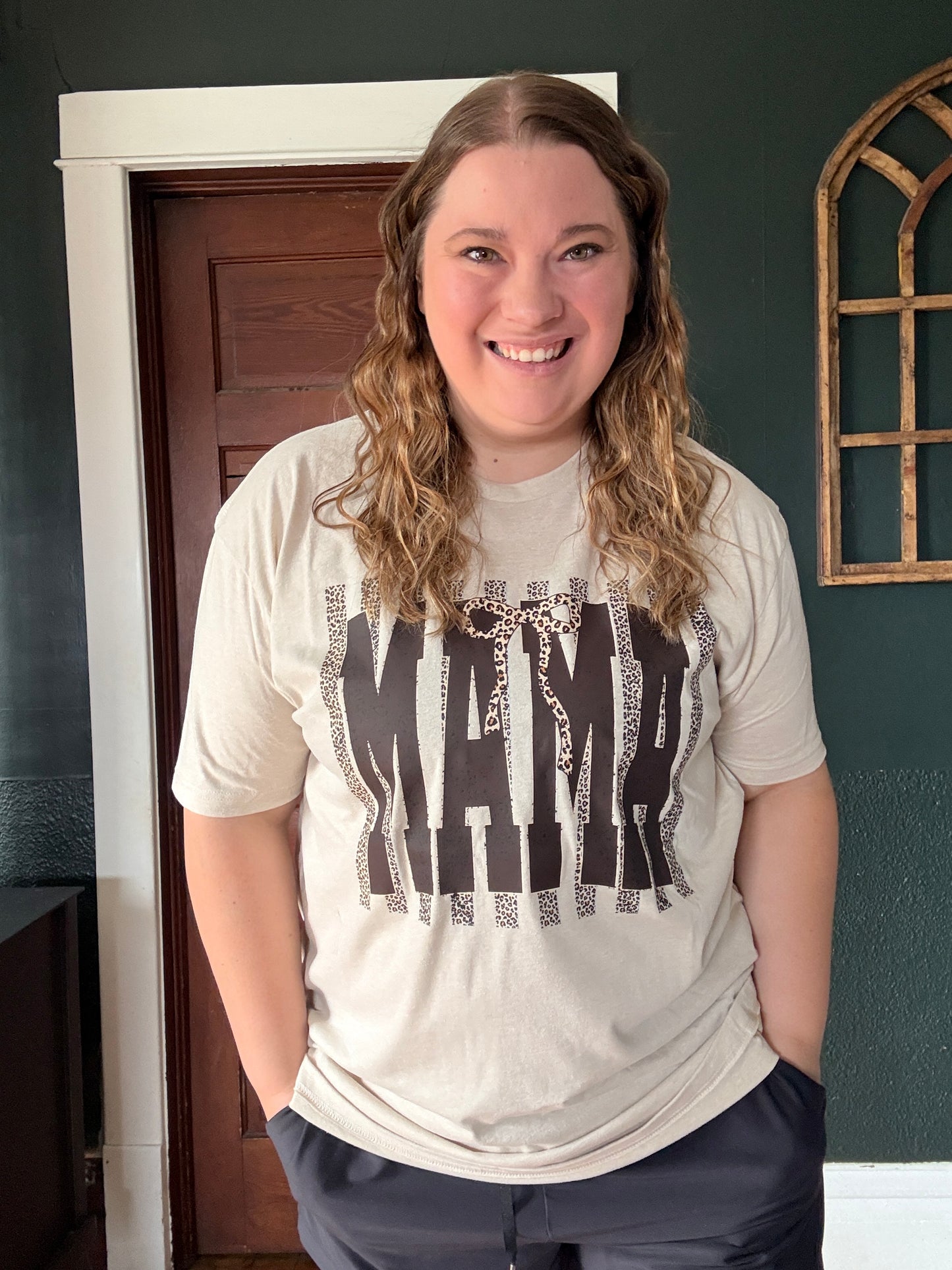 MAMA LEOPARD TEE