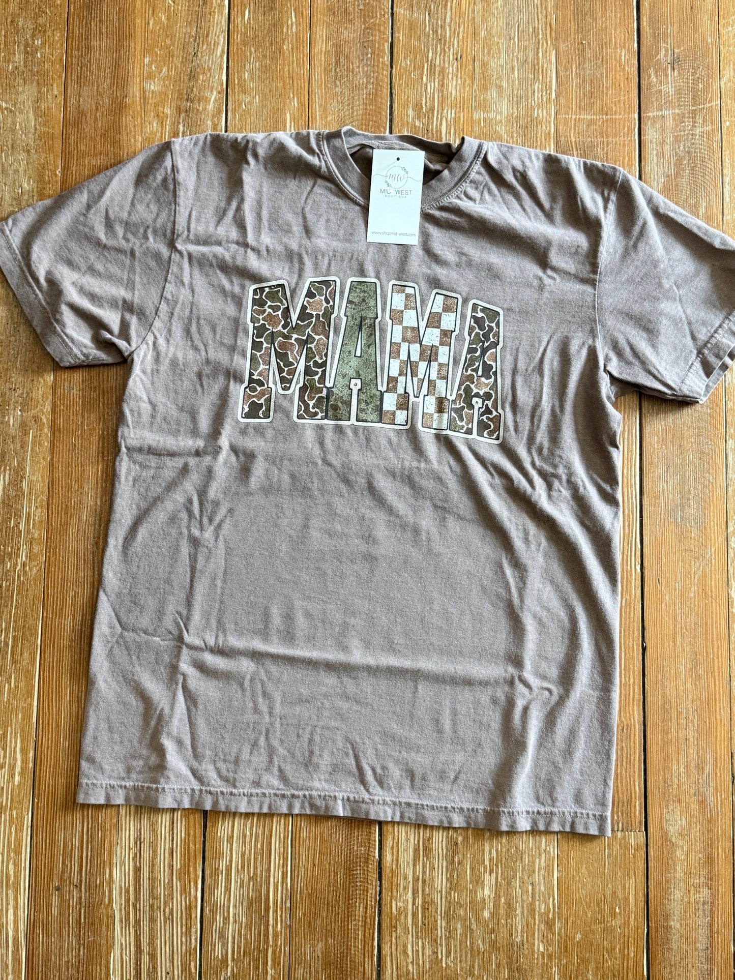 HUNTING CAMO MAMA TEE
