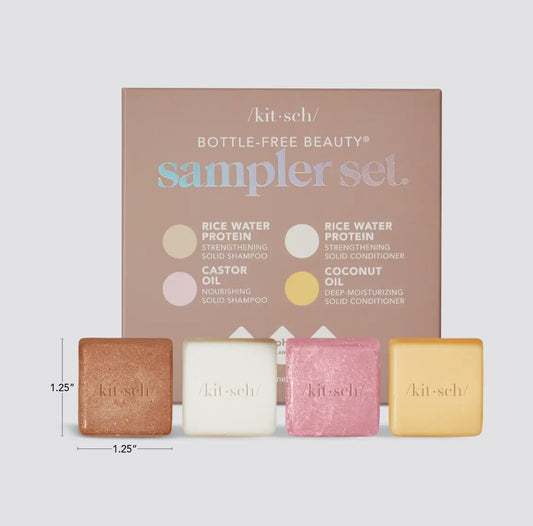 KITSCH BOTTLE FREE BEAUTY SAMPLER SET MWB