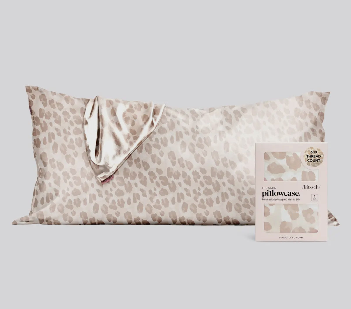 KITSCH SILK PILLOWCASE KING - MWB