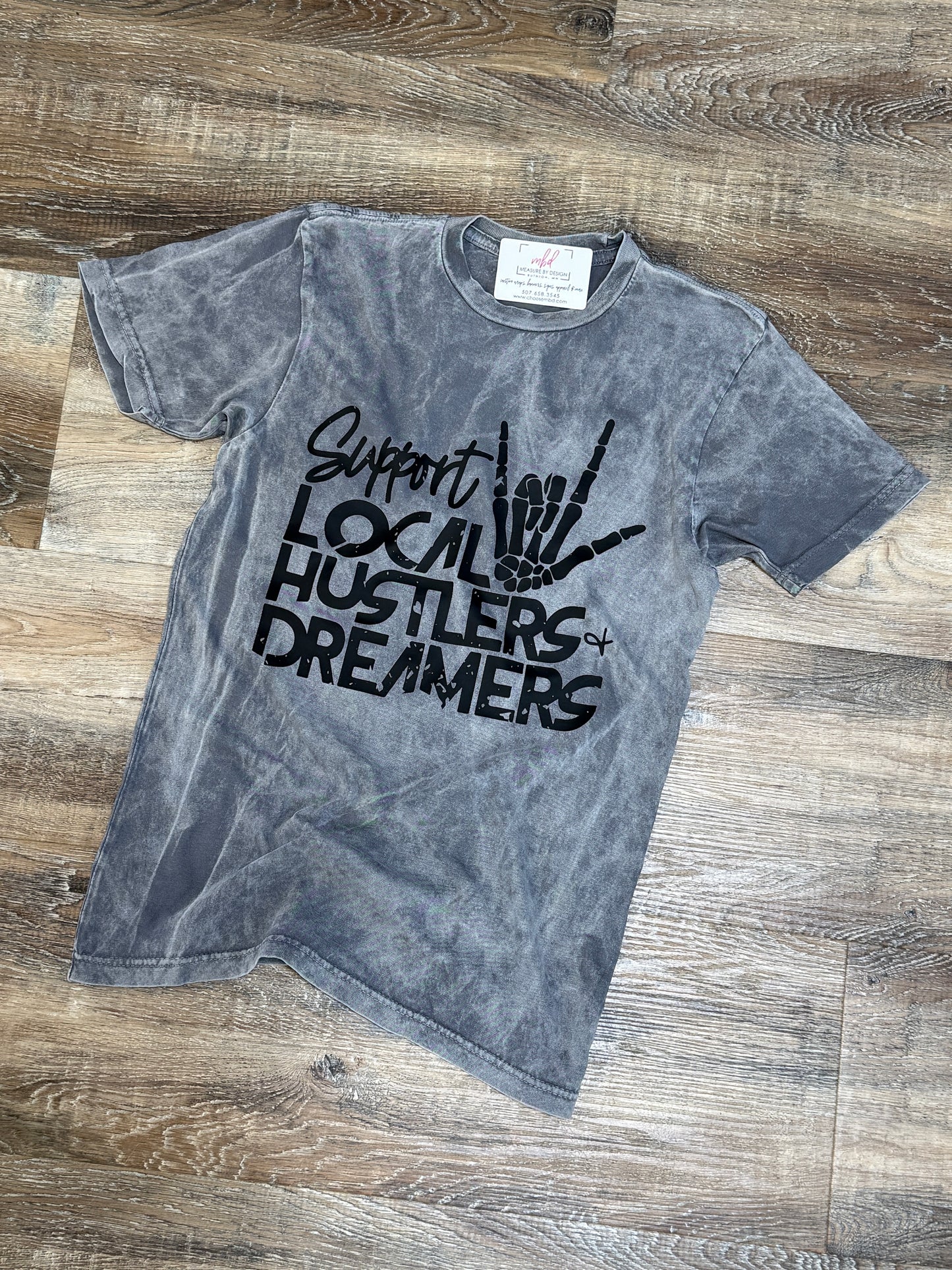 SUPPORT LOCAL HUSTLERS TEE