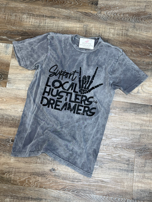 SUPPORT LOCAL HUSTLERS TEE