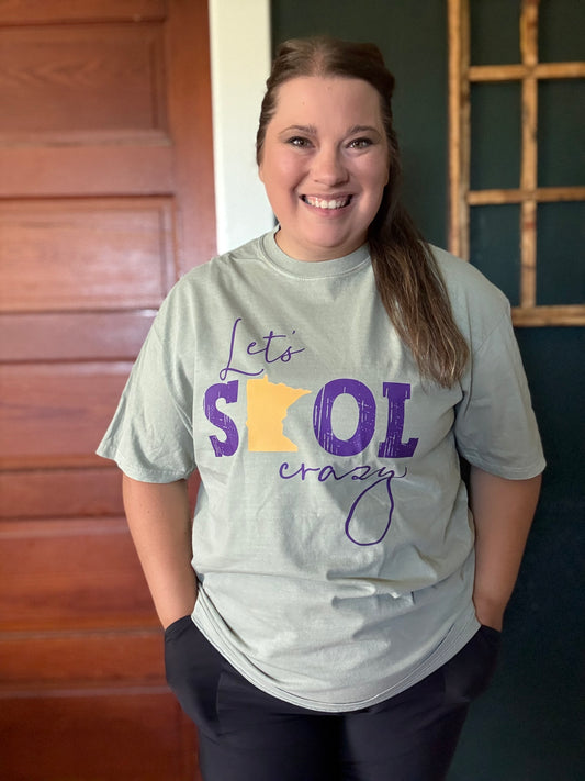 LETS SKOL CRAZY TEE