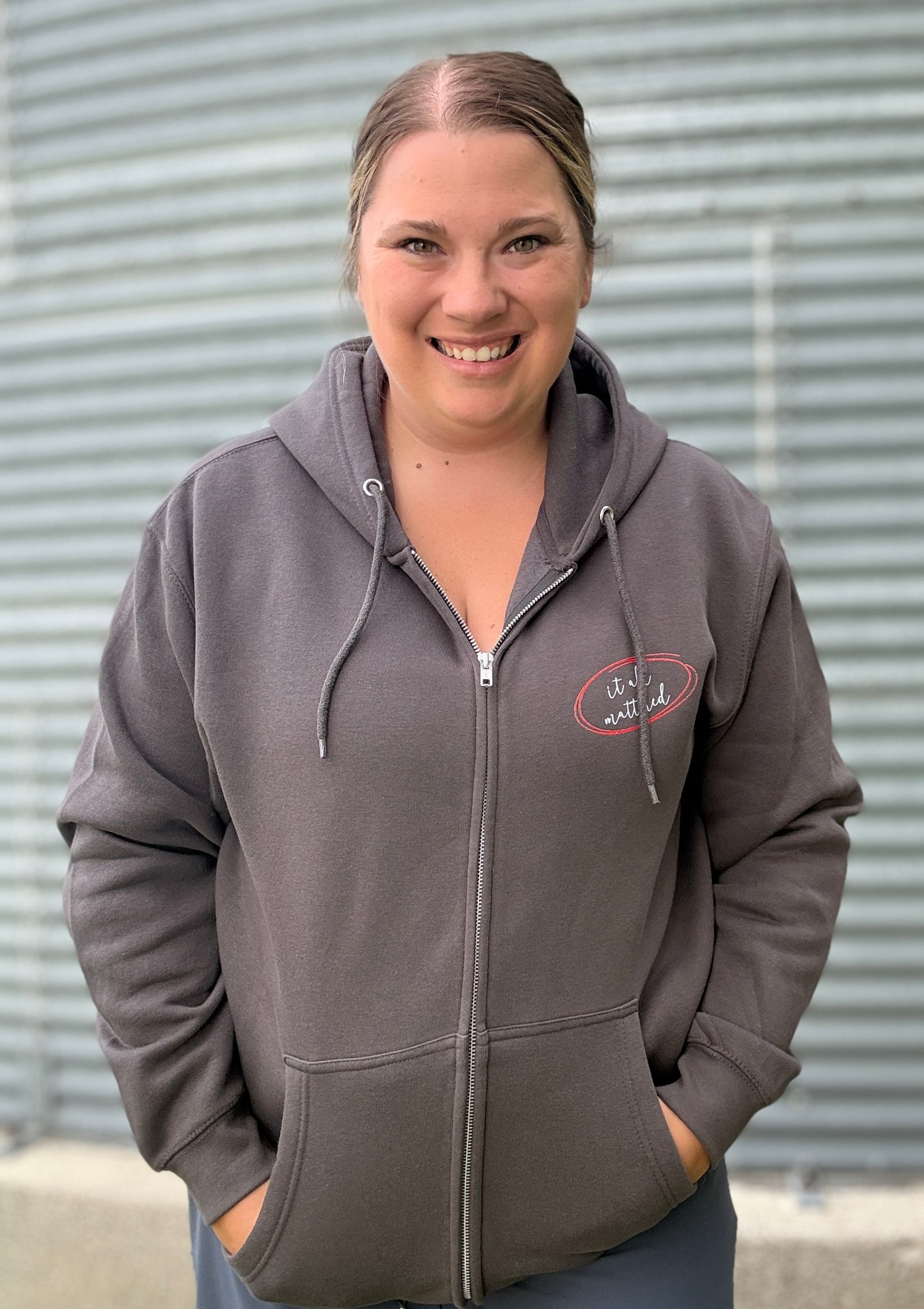 IT ALL MATTERED ZIP UP