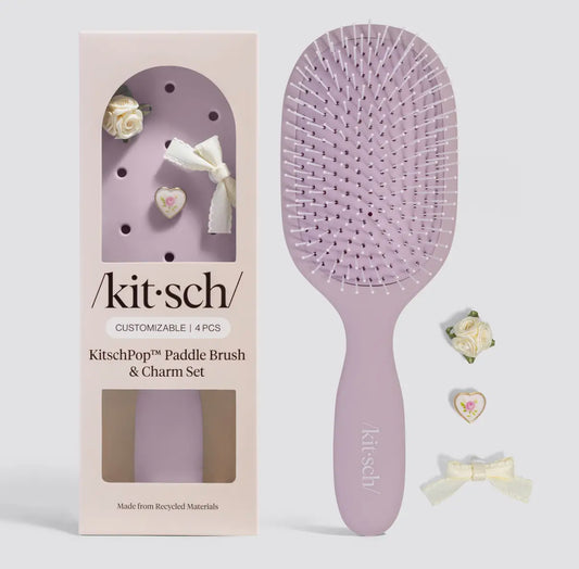 KITSCHPOP PADDLE BRUSH VIOLET BRUSH MWB