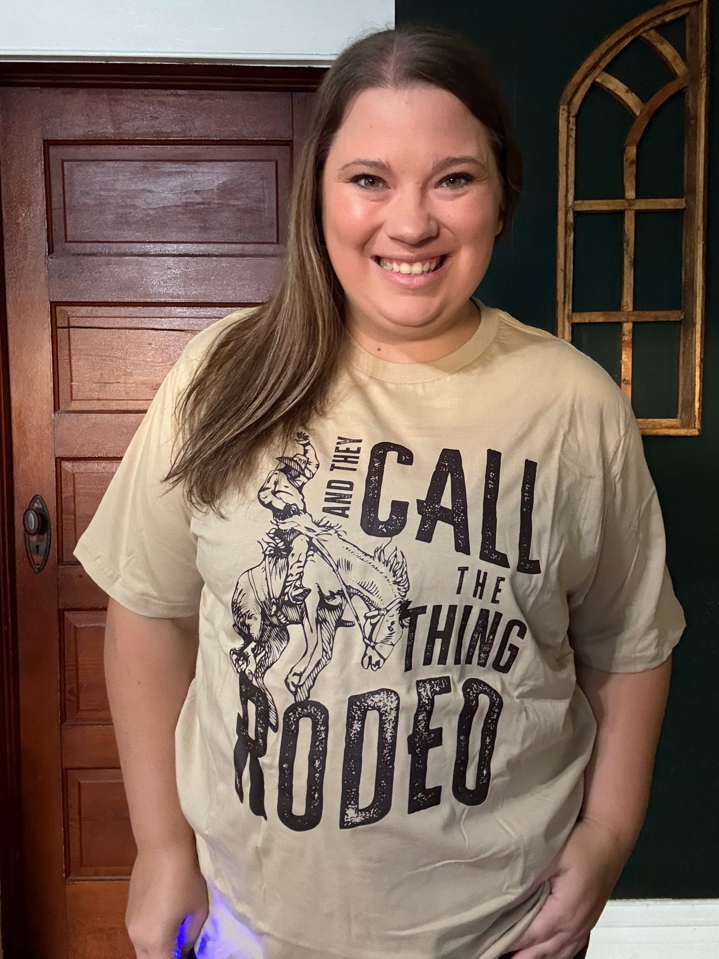 THEY CALL THE THING RODEO TEE