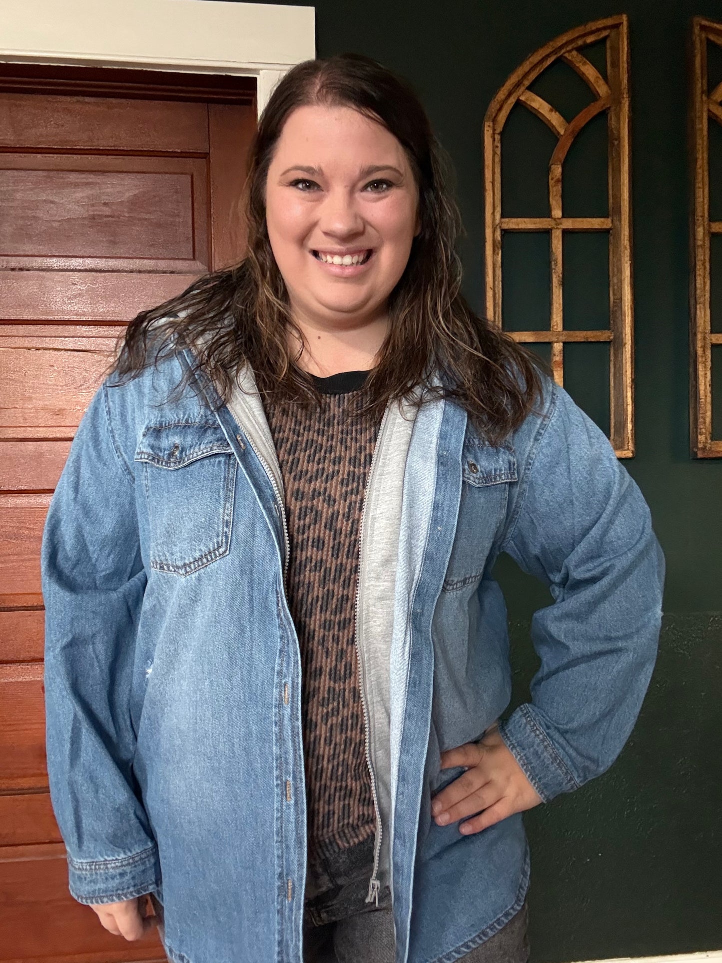 RISEN: OVERSIZED HOODED ZIP UP