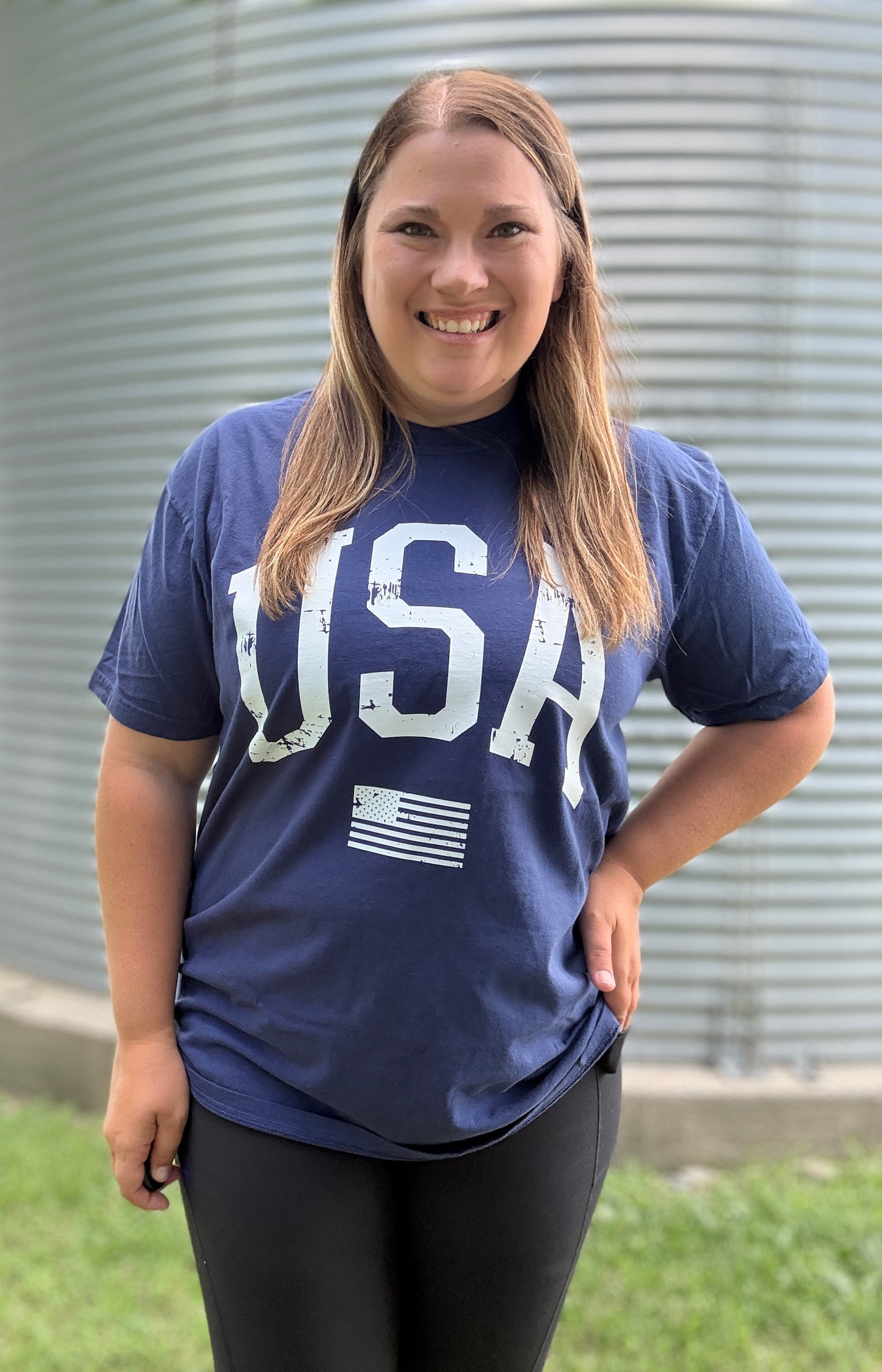 USA FLAG TEE