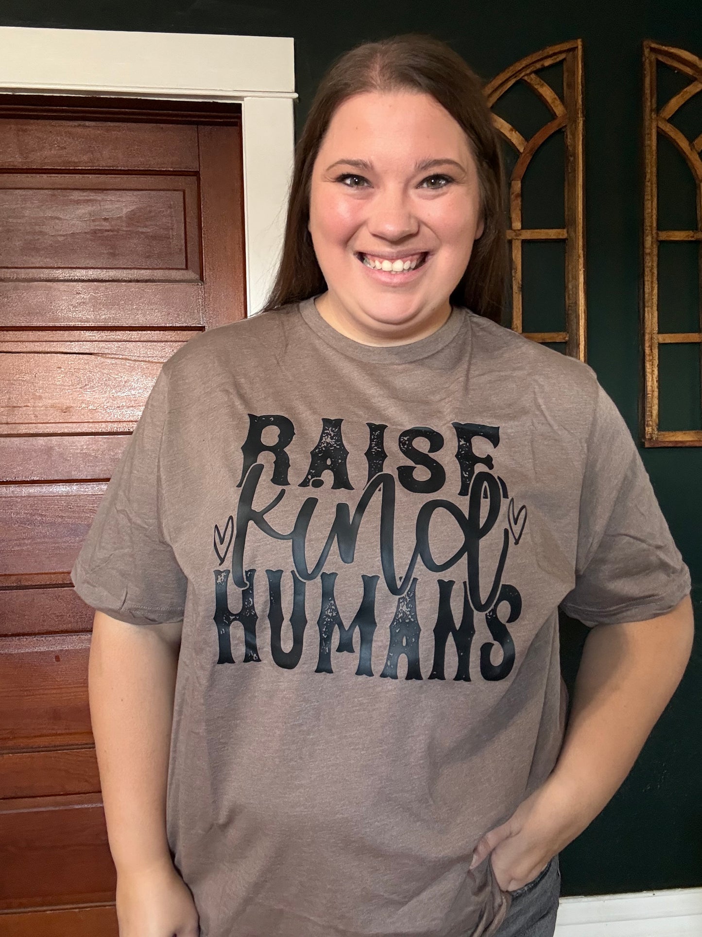 RAISE KIND HUMANS TEE