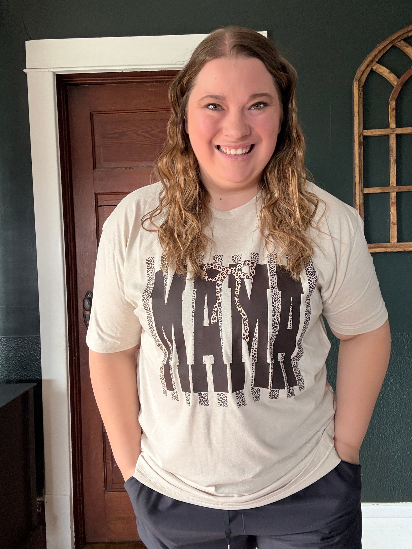 MAMA LEOPARD TEE
