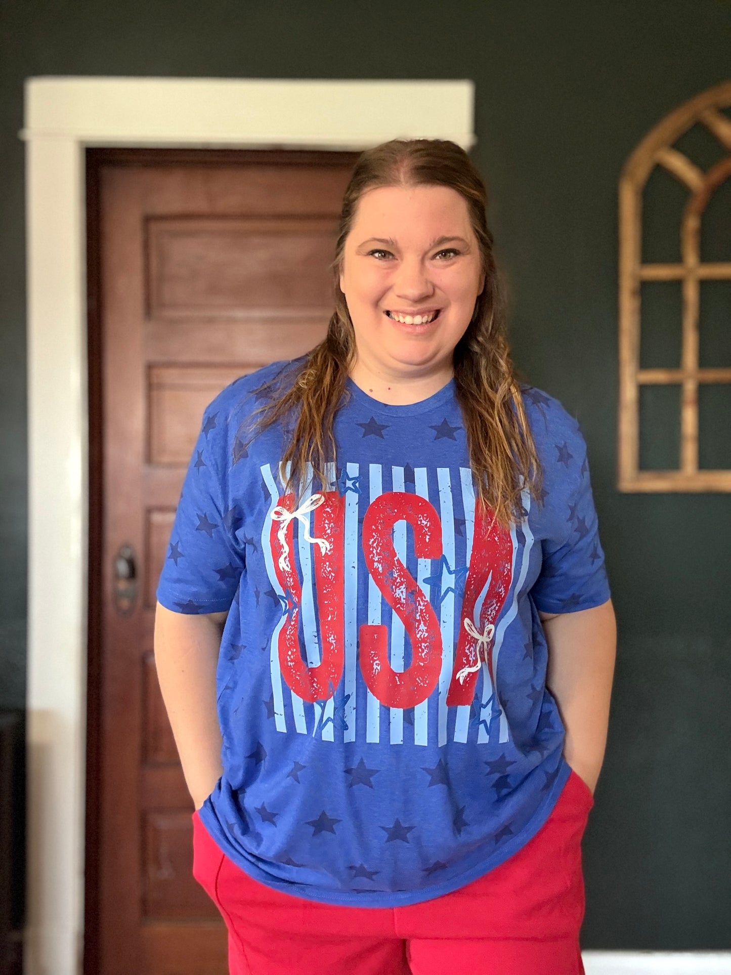 USA STARS & STRIPES TEE