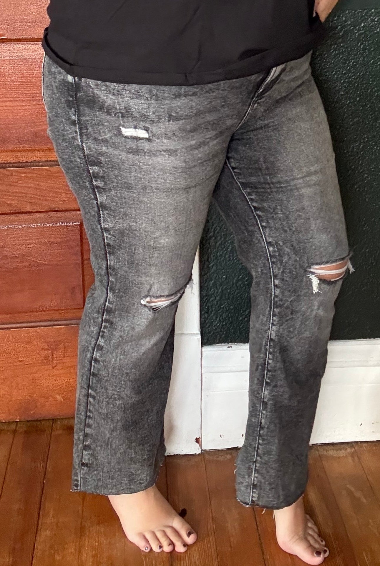 RISEN: HIGH RISE CROP STRAIGHT RDP5448X