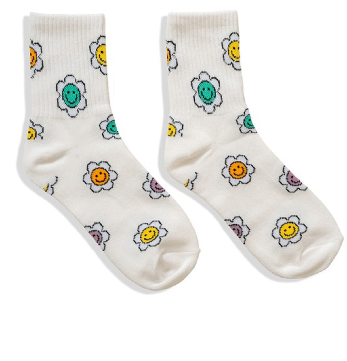 SMILE FLOWERS SOCKS