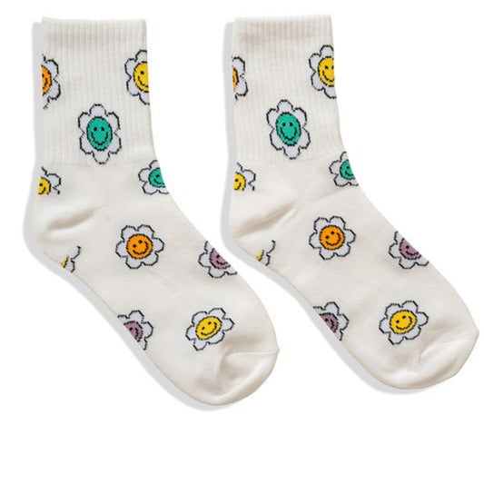 SMILE FLOWERS SOCKS