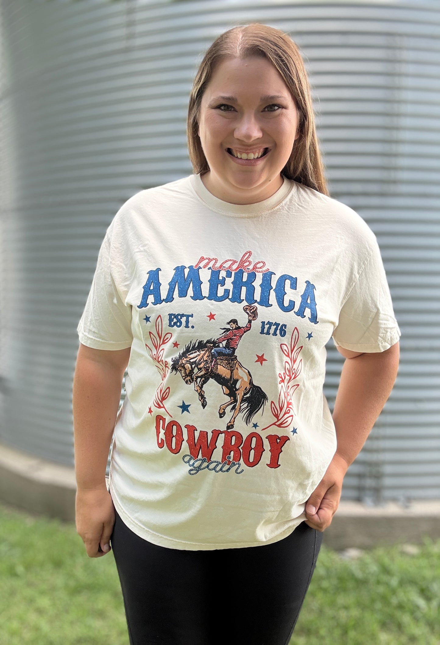 MAKE AMERICA COWBOY AGAIN TEE