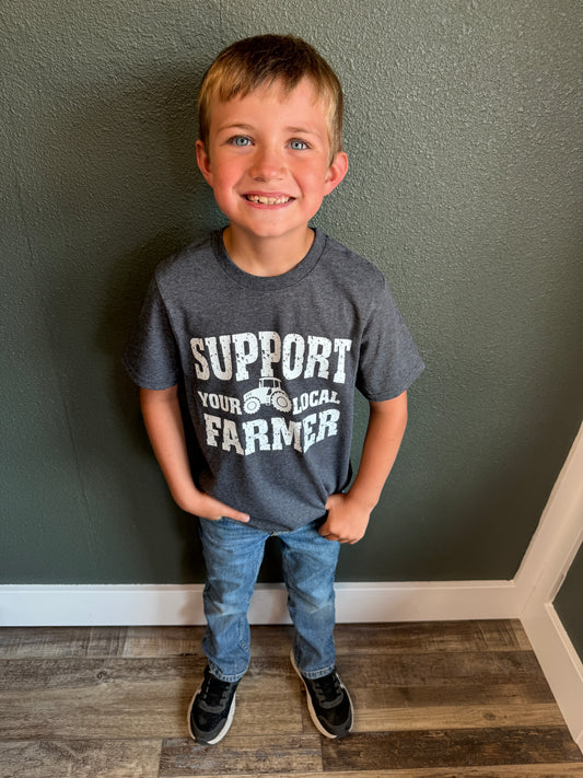 YOUTH SUPPORT YOUR LOCAL FARMER TEE