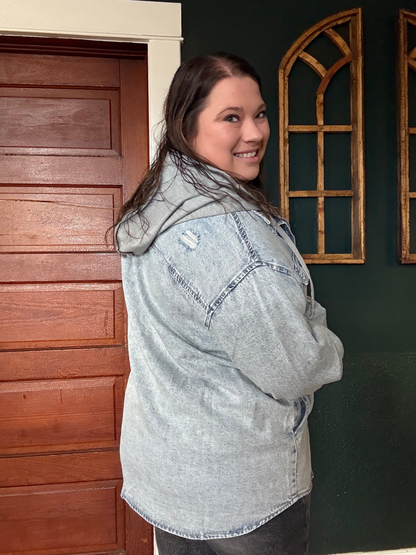 RISEN: OVERSIZED HOODED ZIP UP