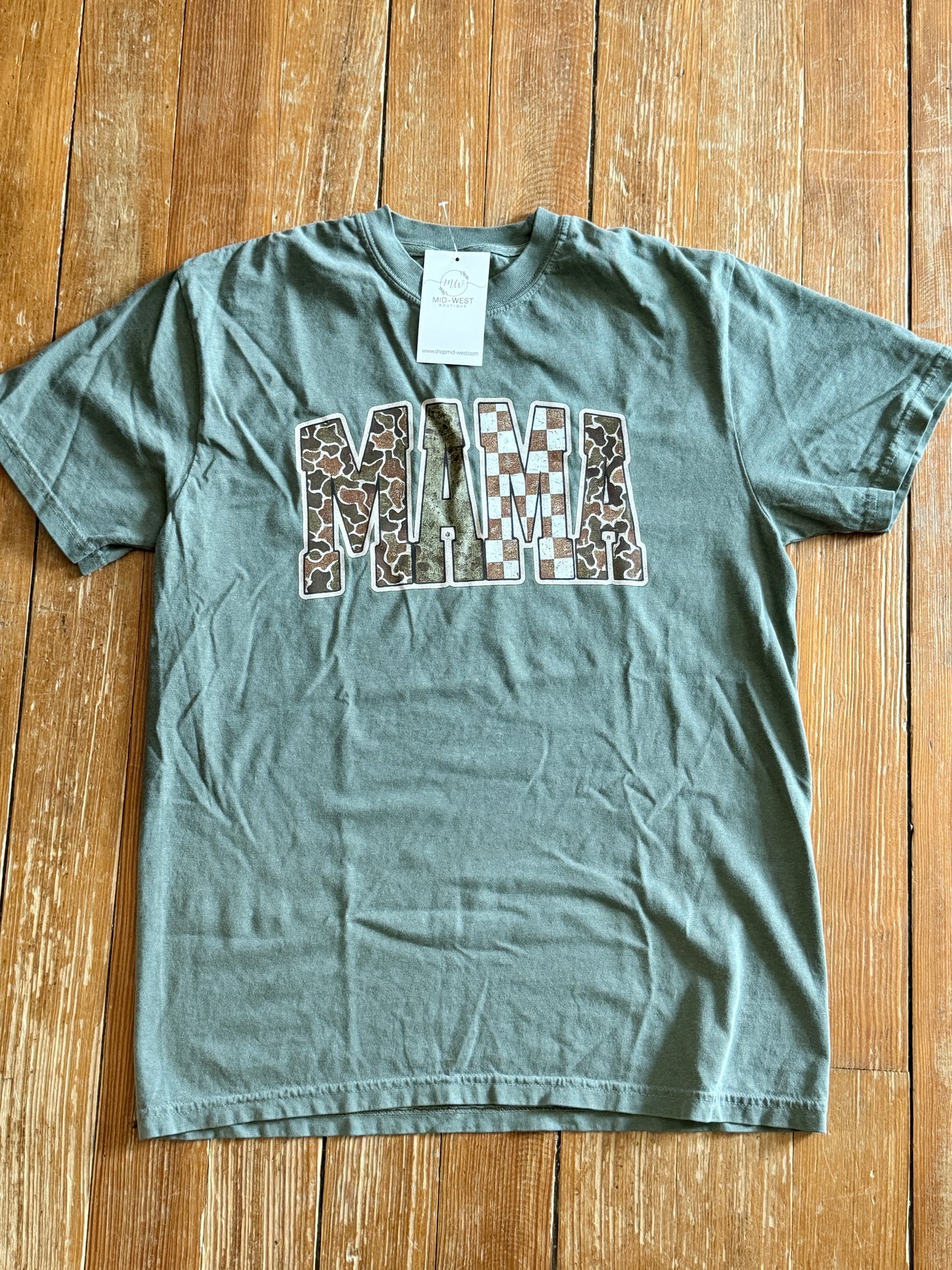 HUNTING CAMO MAMA TEE