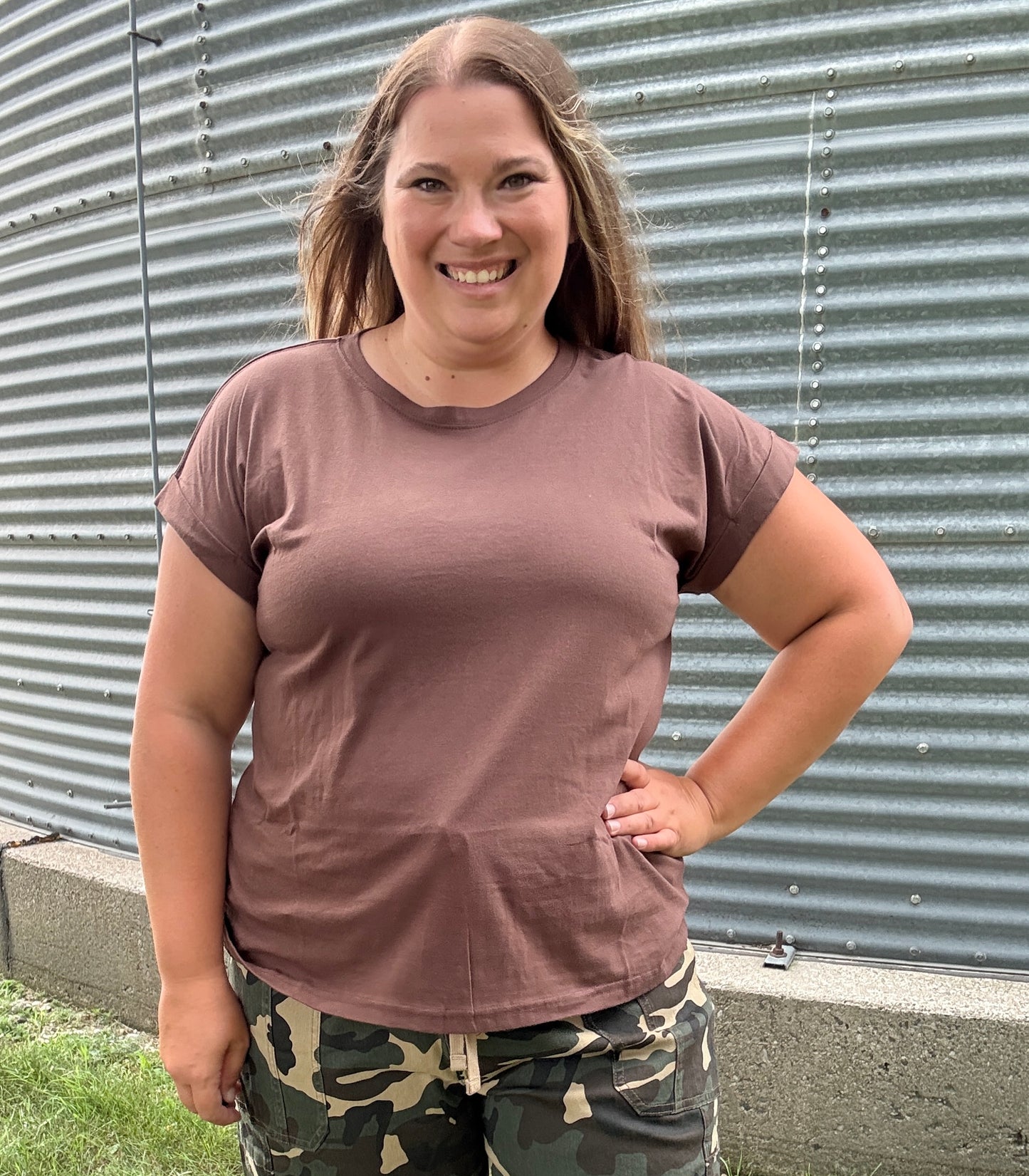EVERYDAY TEE BROWN
