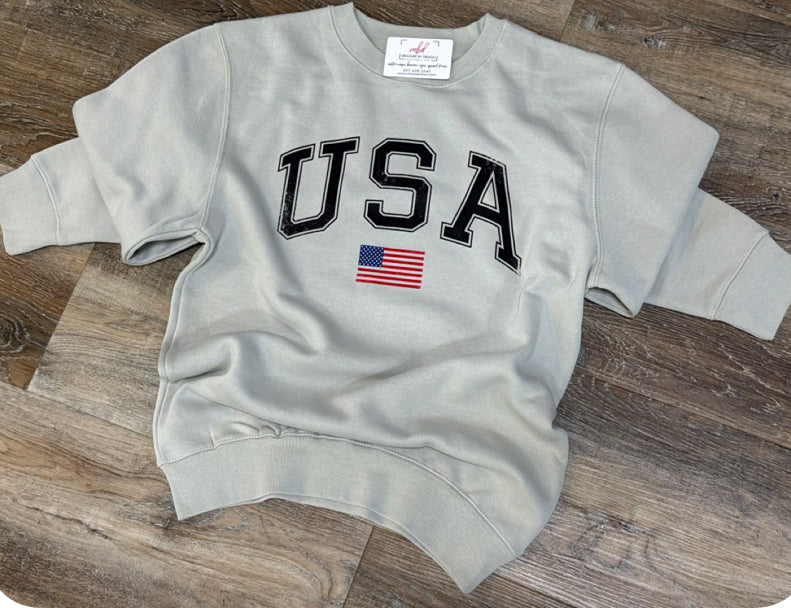 USA CREWNECK