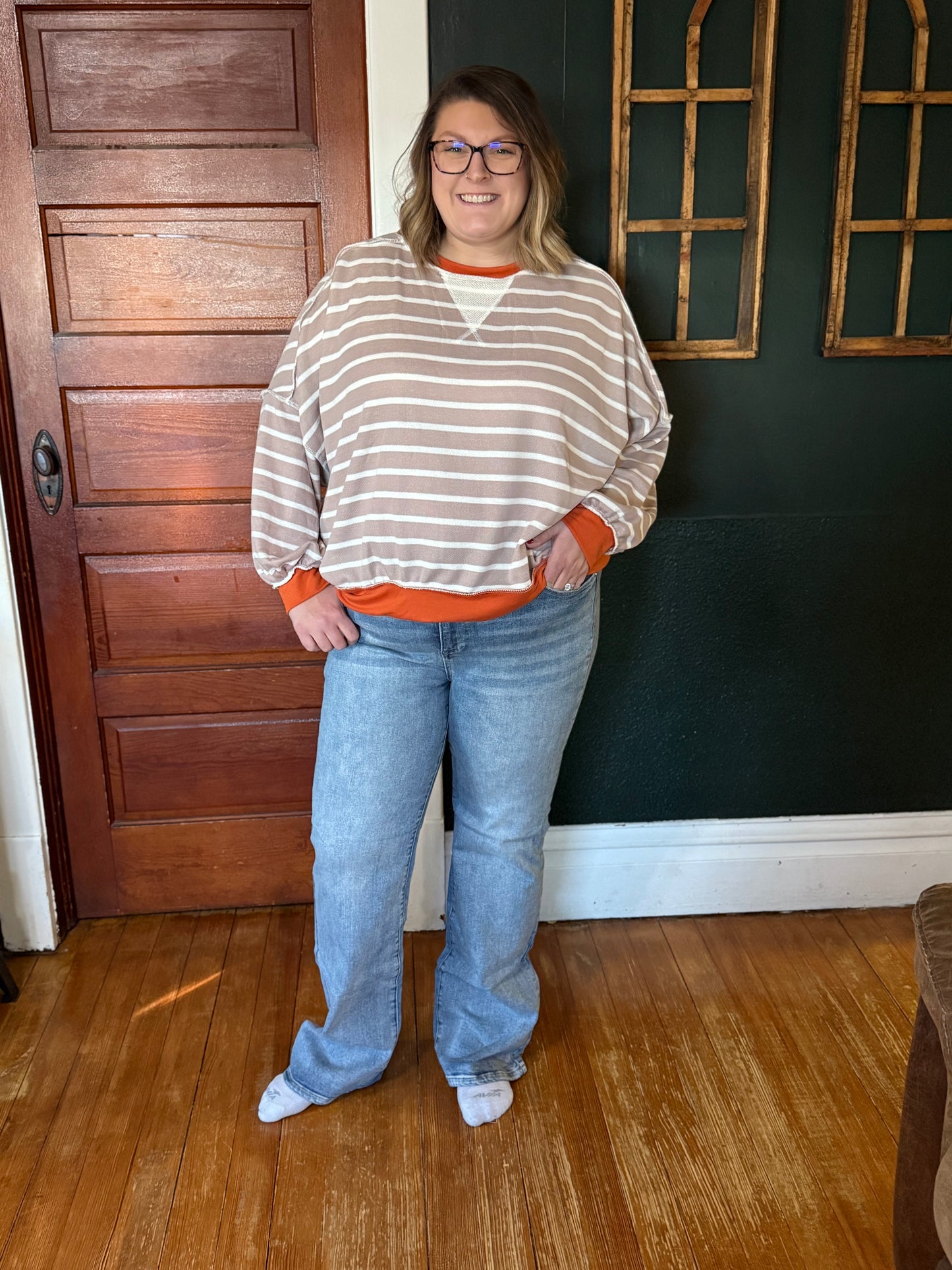 RISEN: MID RISE STRAIGHT LONG DENIM RDP5509X