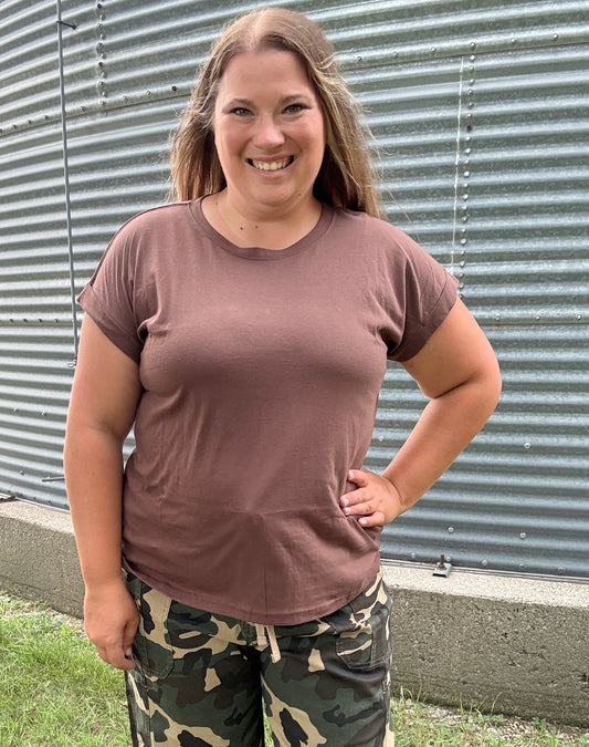 EVERYDAY TEE BROWN