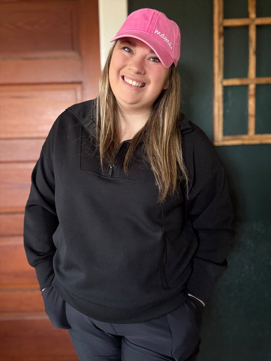 MAMA HAT - HOT PINK
