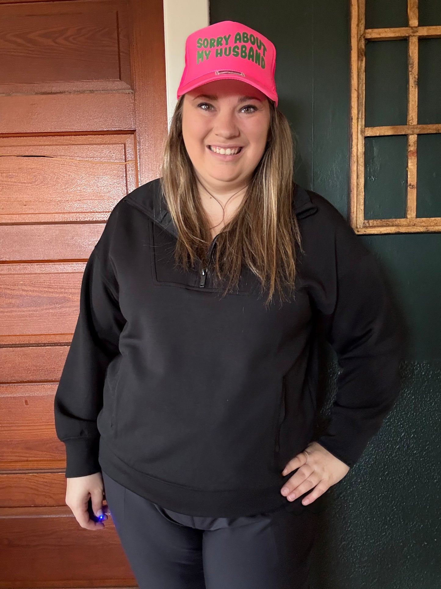 SORRY ABOUT MY HUSBAND HAT