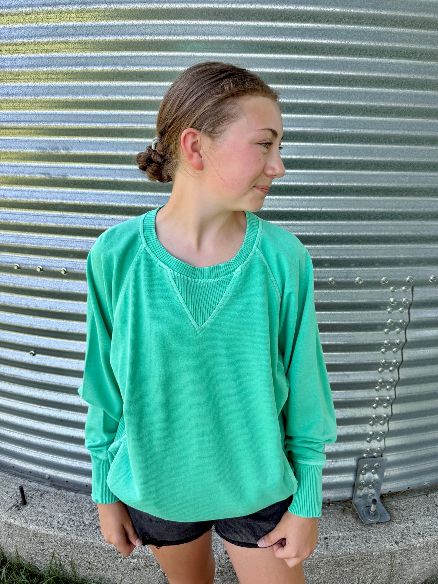 FRENCH TERRY PULLOVER TTW-5176X