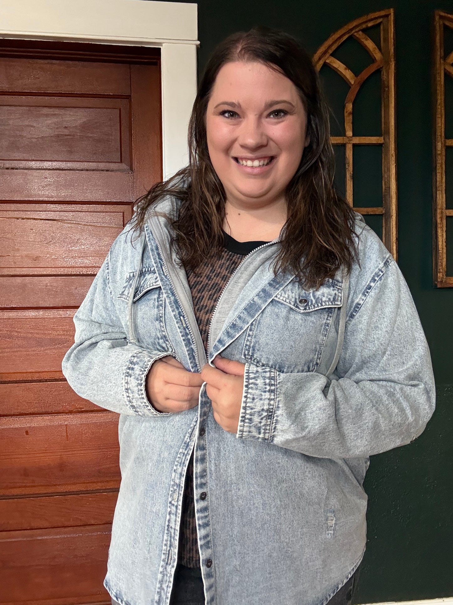 RISEN: OVERSIZED HOODED ZIP UP