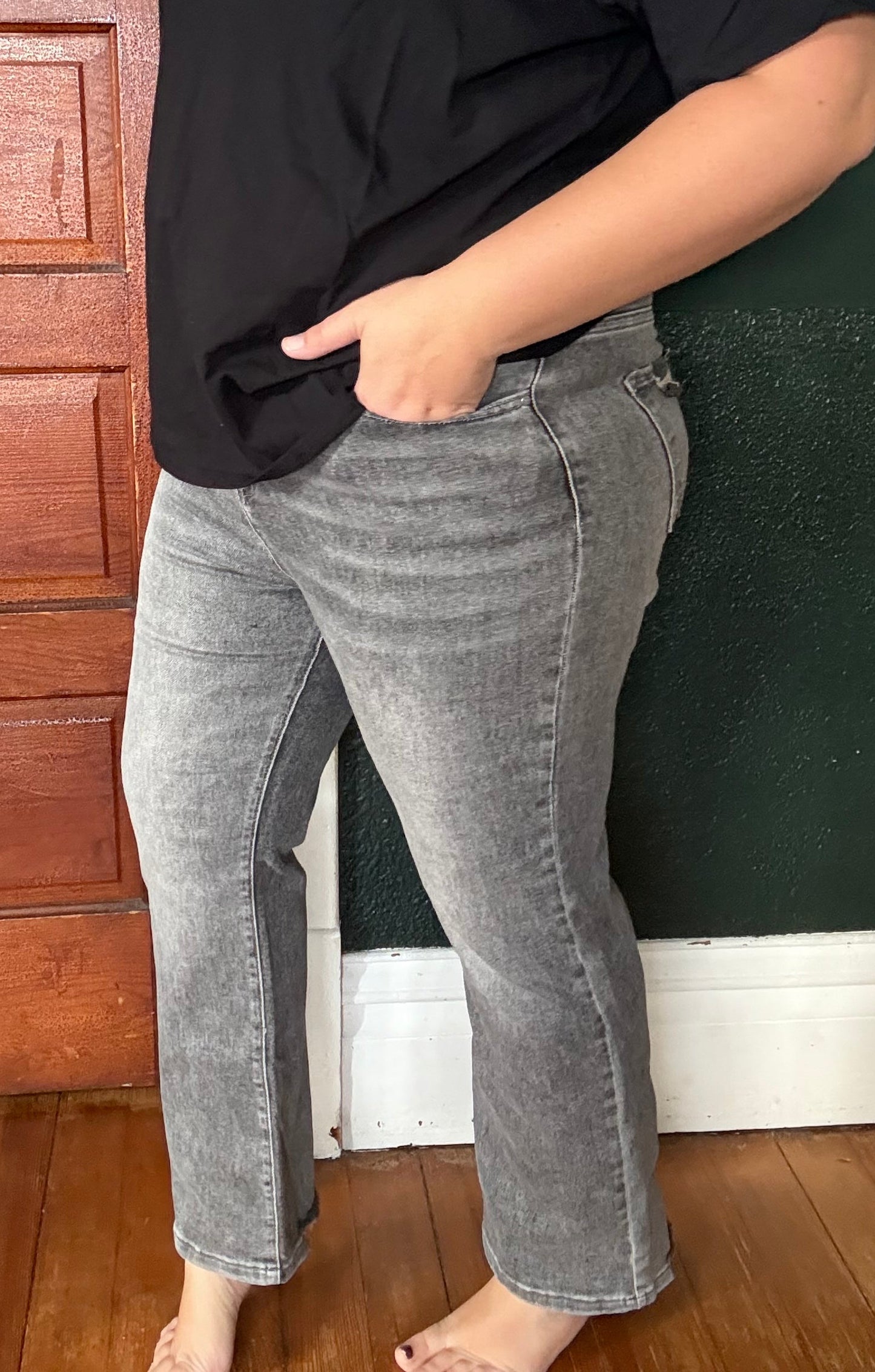 RISEN: HIGH RISE CROP STRAIGHT RDP5250NX