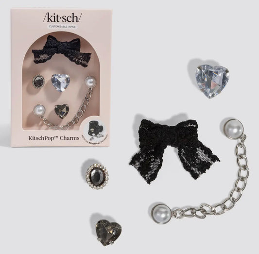KITSCHPOP CHARM SET VINTAGE BLACK MWB