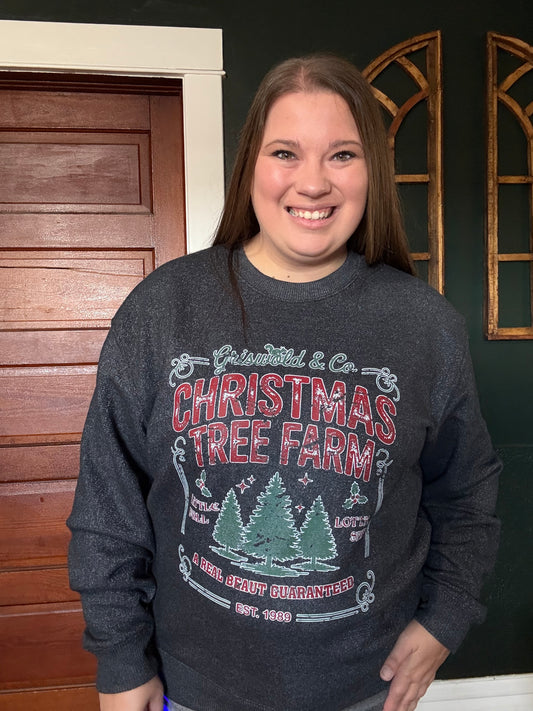 GRISWOLD CHRISTMAS TREE FARM CREWNECK