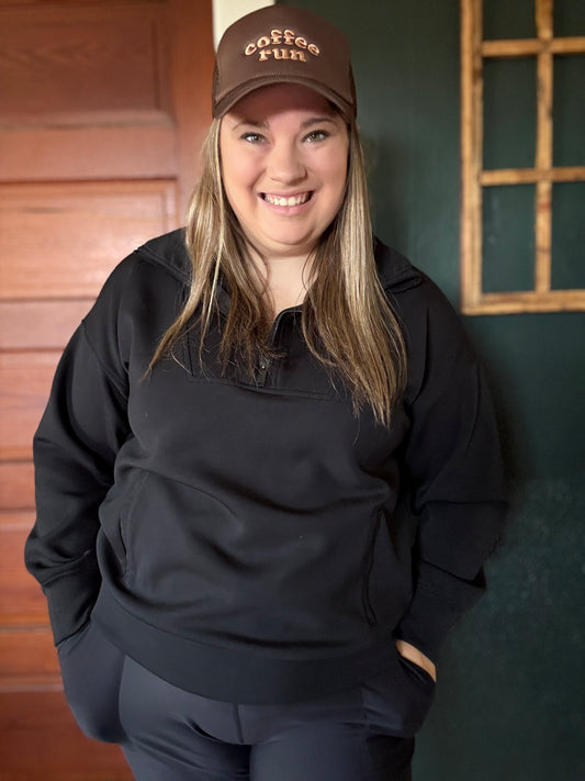 COFFEE RUN HAT BROWN